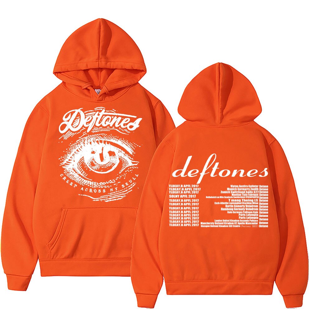 Rock Deftones Diamond Eyes Around The Fur Tour Graphic Hoodie