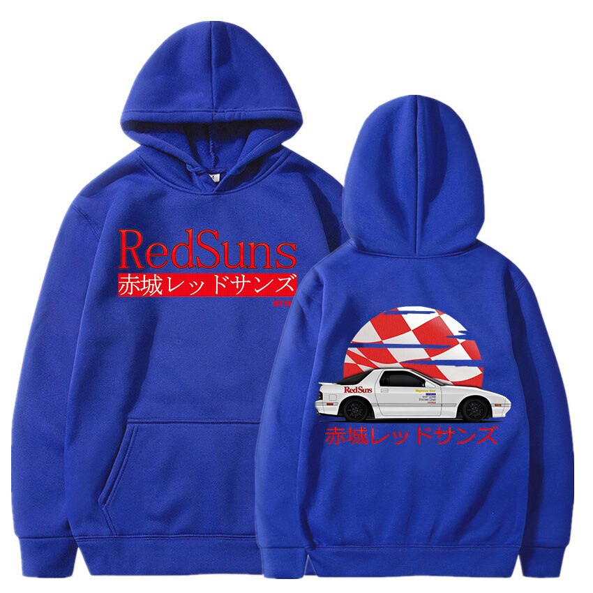 Drift Akagi Red Suns Hoodie