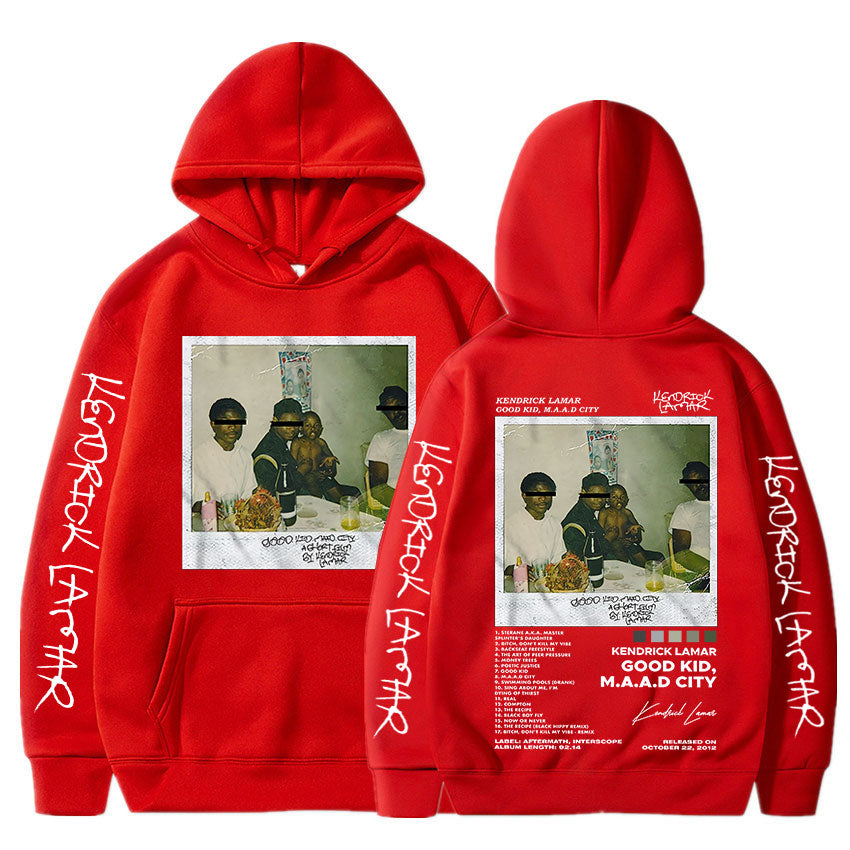 Rapper Kendrick Lamar Good Kid Hoodie