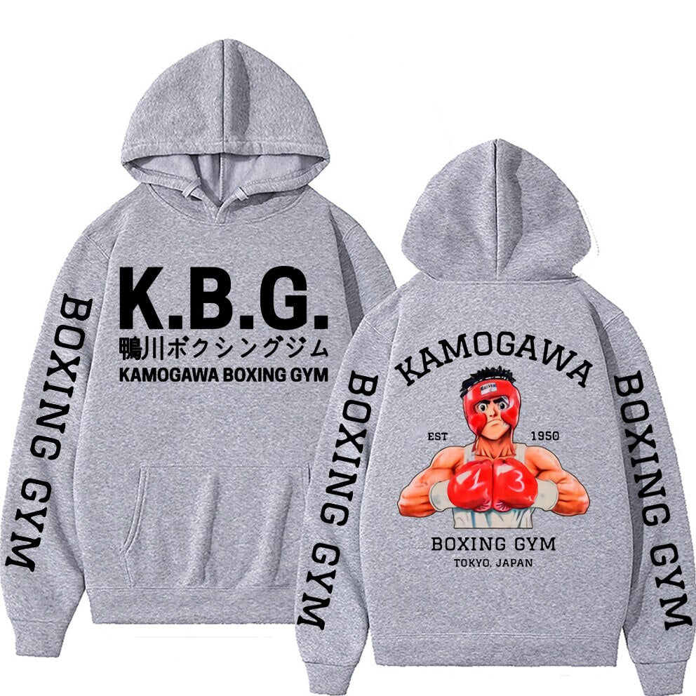 Anime Hajime No Ippo Kamogawa Boxing Gym Hoodie