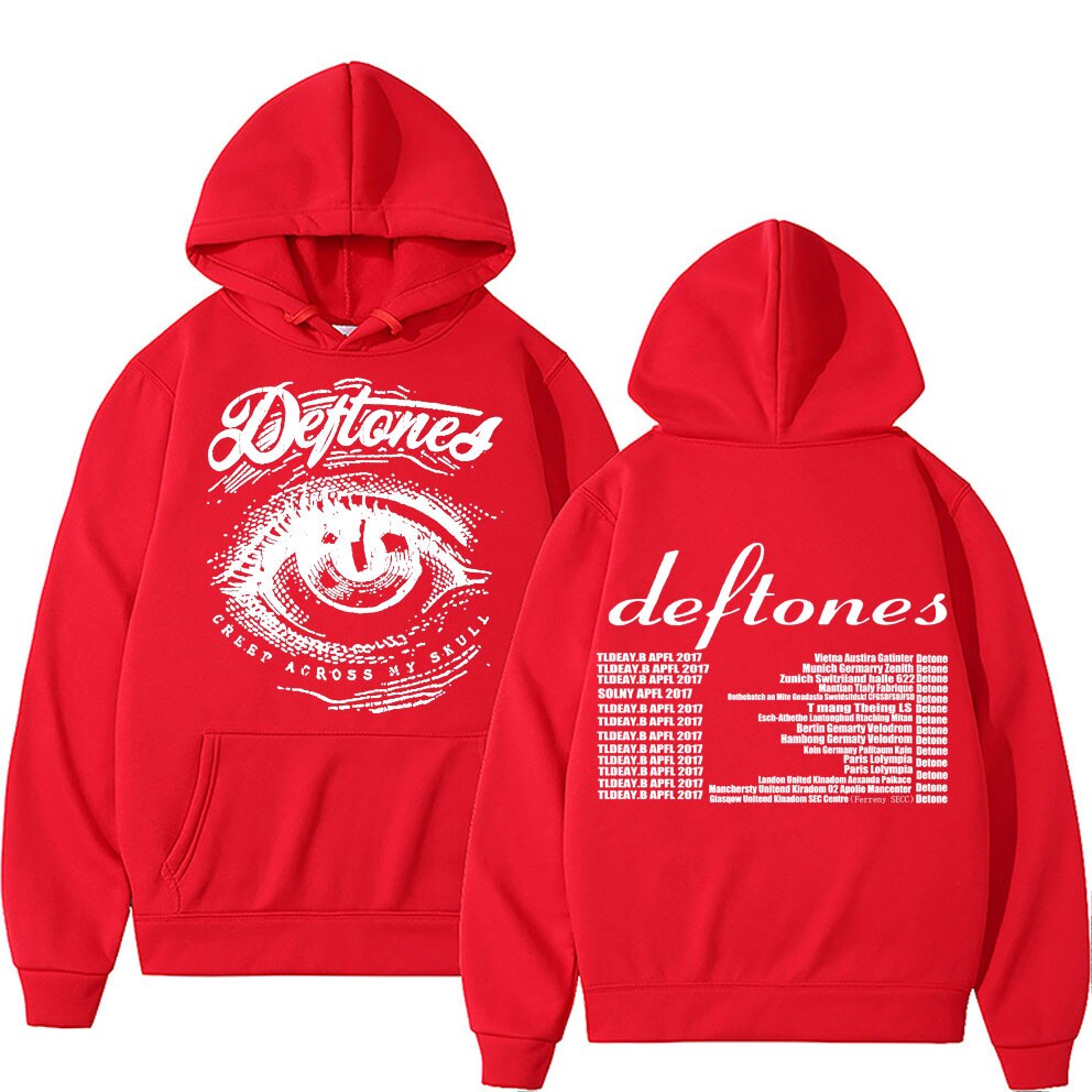 Rock Deftones Diamond Eyes Around The Fur Tour Graphic Hoodie