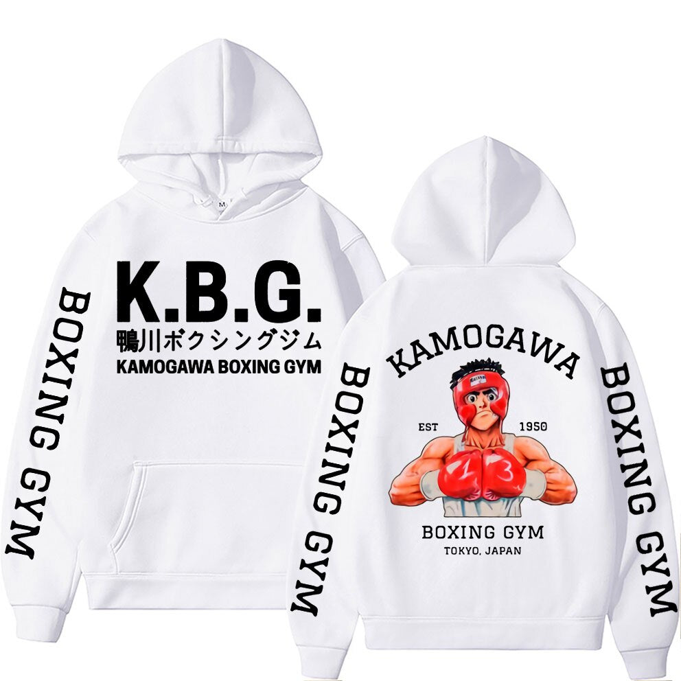 Anime Hajime No Ippo Kamogawa Boxing Gym Hoodie