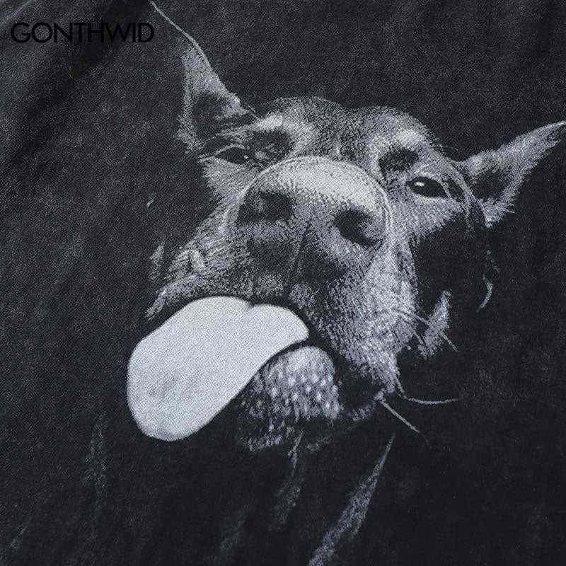 Doberman Dog Vintage Graphic T-Shirt