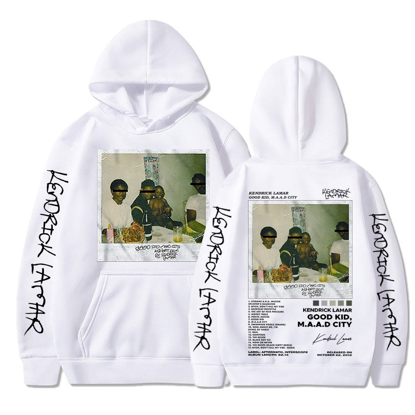 Rapper Kendrick Lamar Good Kid Hoodie