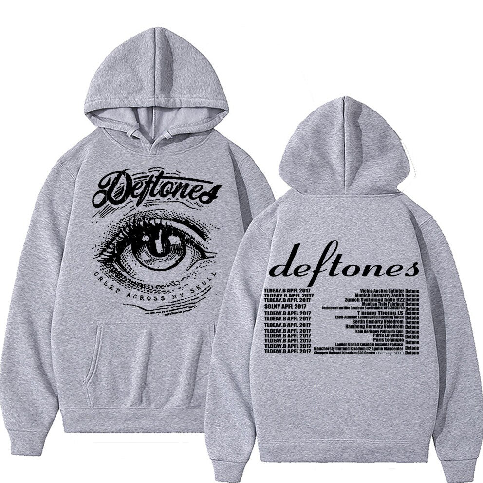 Rock Deftones Diamond Eyes Around The Fur Tour Graphic Hoodie