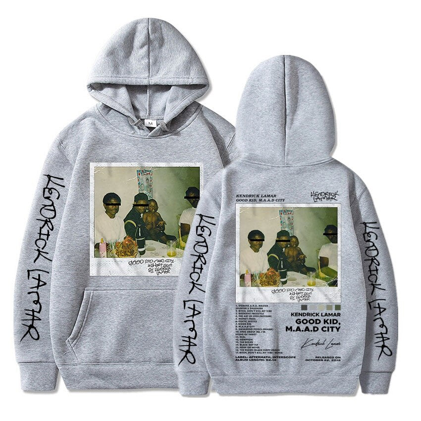 Rapper Kendrick Lamar Good Kid Hoodie