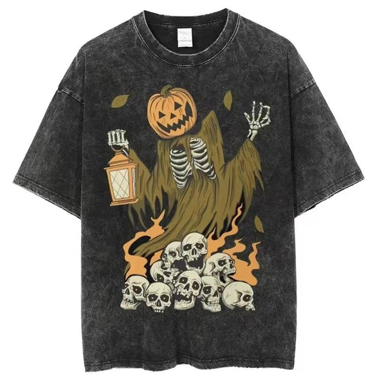 Pumpkin Reaper Graphic T-shirt