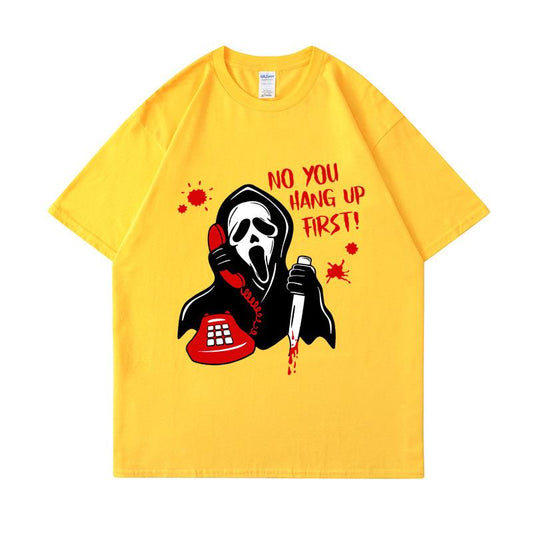 "Hang Up Horror Ghostface Tee"