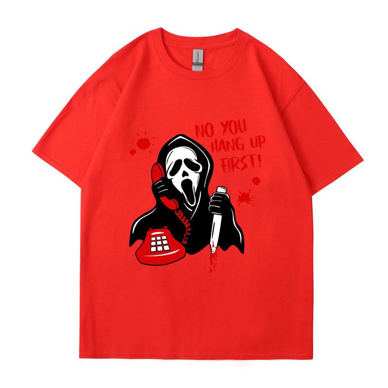 "Ghostface No You Hang Up First T-Shirt"