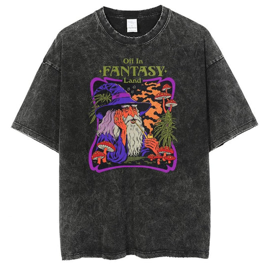 Off in Fantasy Land" Graphic T-Shirt