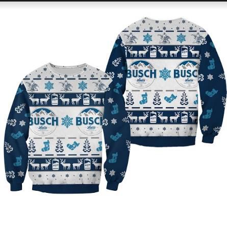 Busch Light Holiday Sweater – Winter Edition