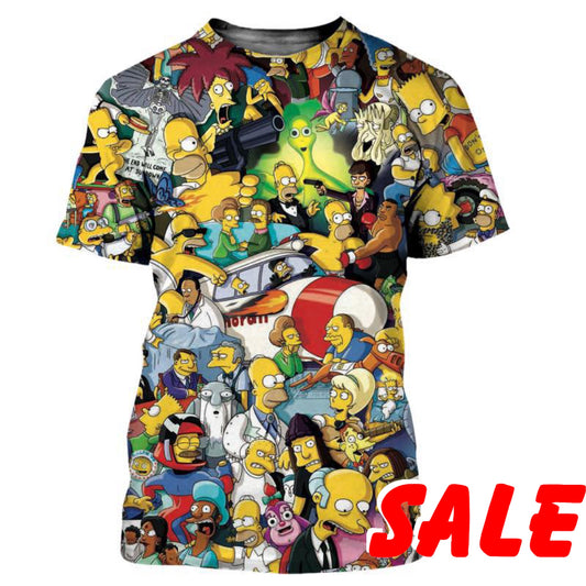 The Simpsons Graphic T Shirt