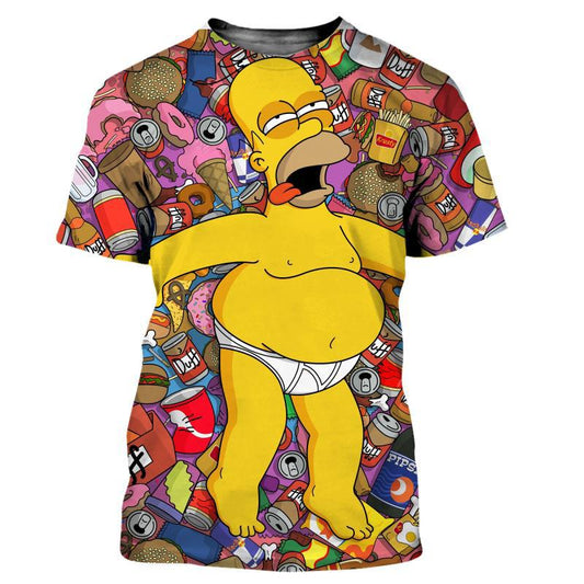 The Simpsons Customer  T Shirt