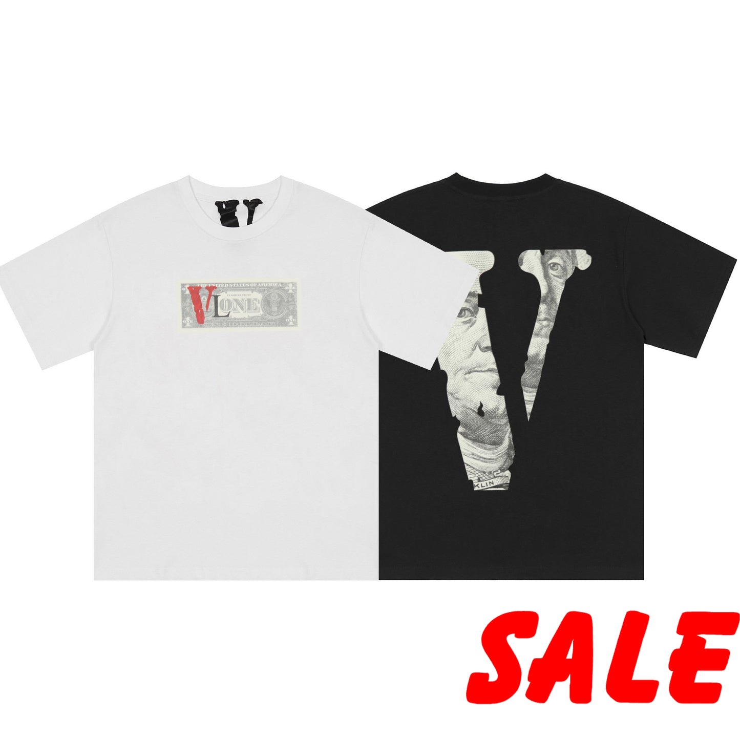 VLONE Money Graphic T-Shirt