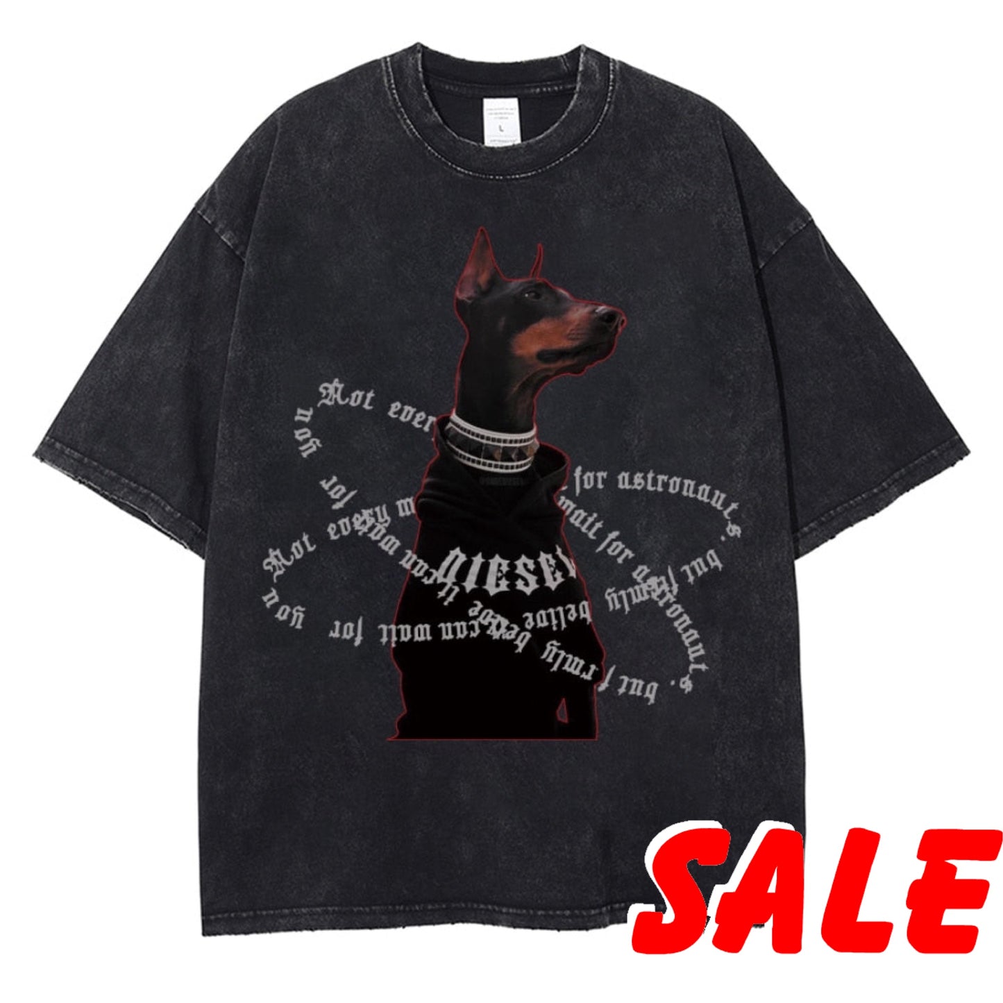 Vintage Doberman Graphic T-Shirt