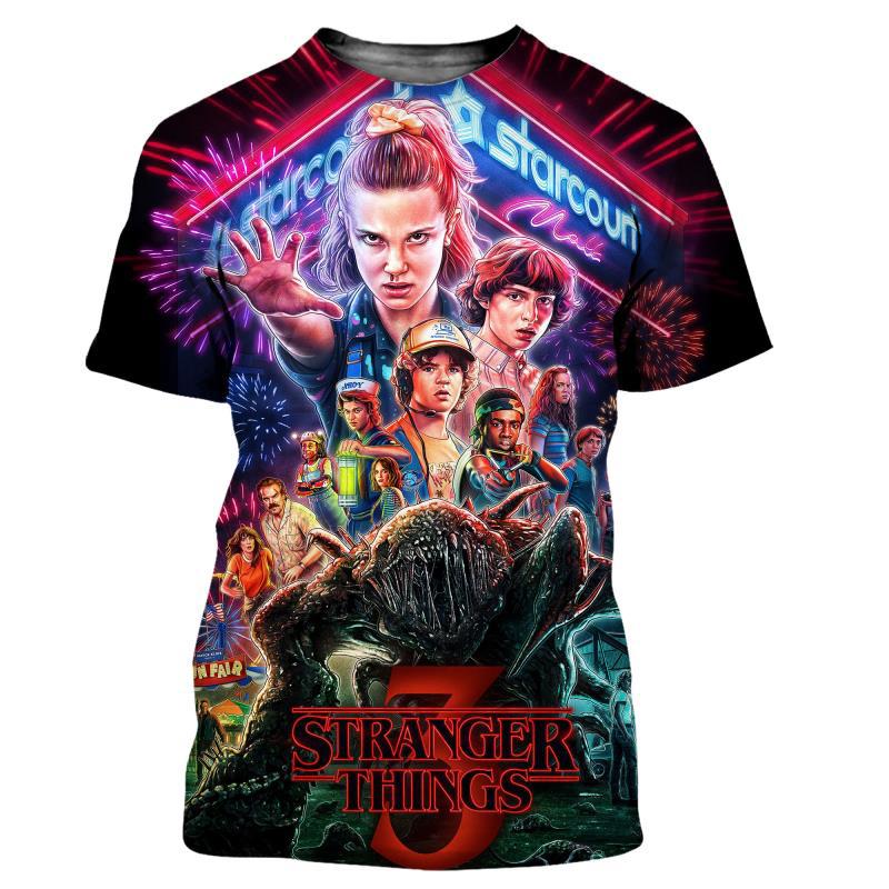 Stranger Things Custom T Shirt