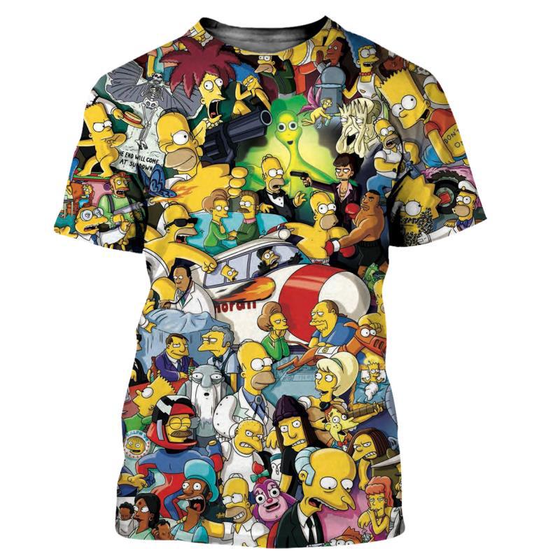 The Simpsons Graphic T Shirt