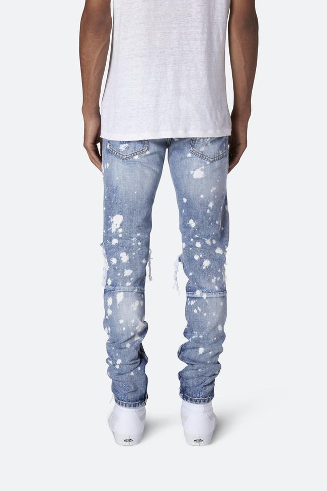 Light Blue Ripped Jeans for Men