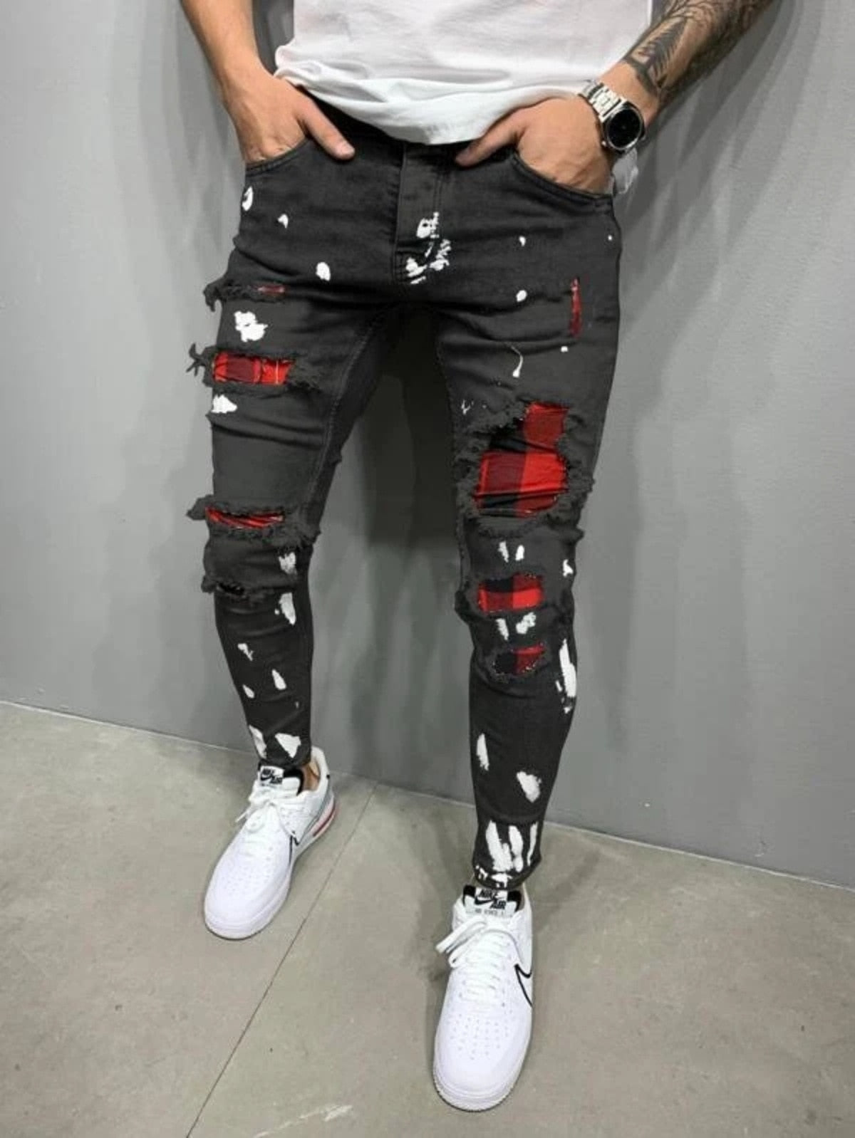 High Quality Designer Ripped Jeans