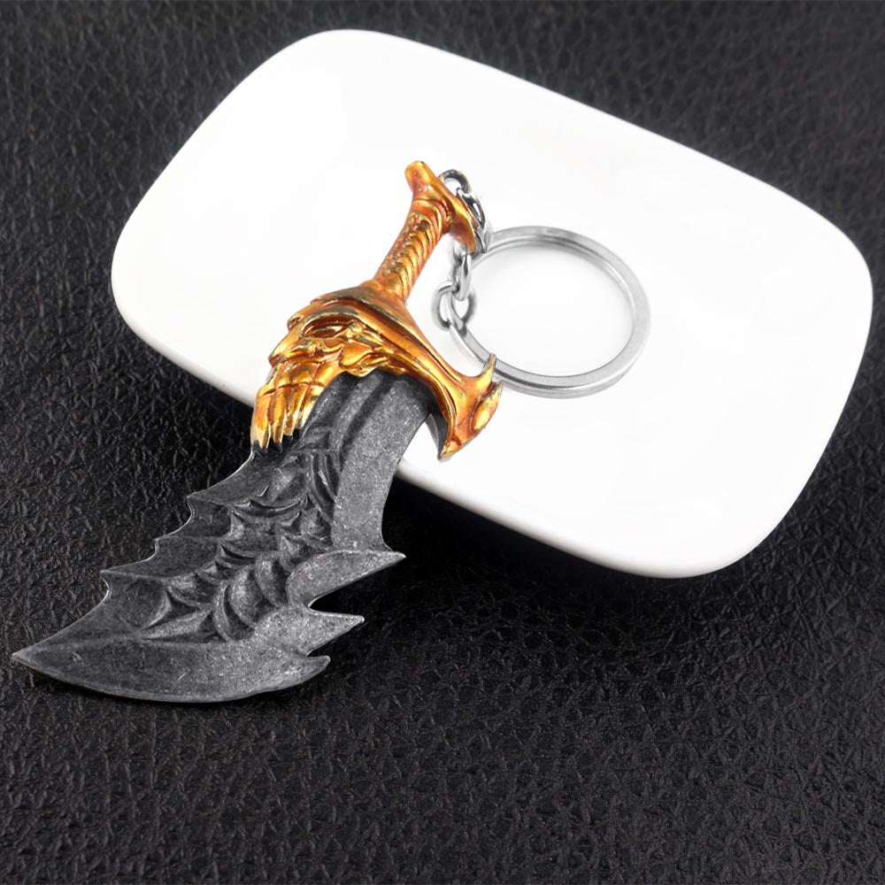 New New God of War 4 Kratos sword Keychain Pendant keyring jewelry men and women car key chain Accessories - Scarefacelion’s Meme Shop  