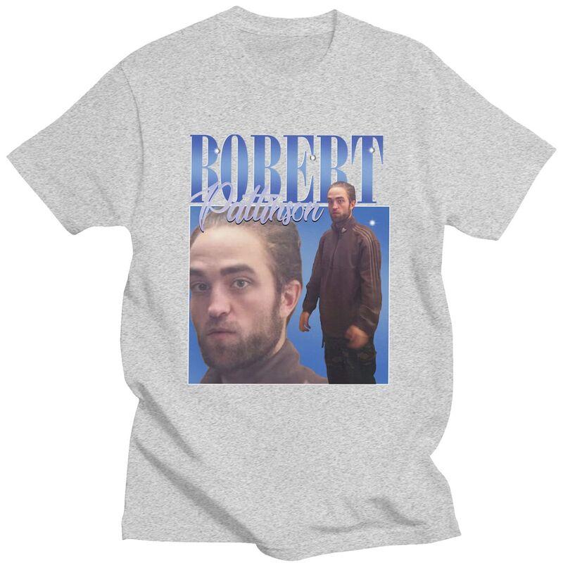 Funny Robert Pattinson Standing Meme T Shirt Men Pre-shrunk Cotton Tee Tops Rob Tshirts Short Sleeved Fashion T-shirt Merch - Scarefacelion’s Meme Shop  