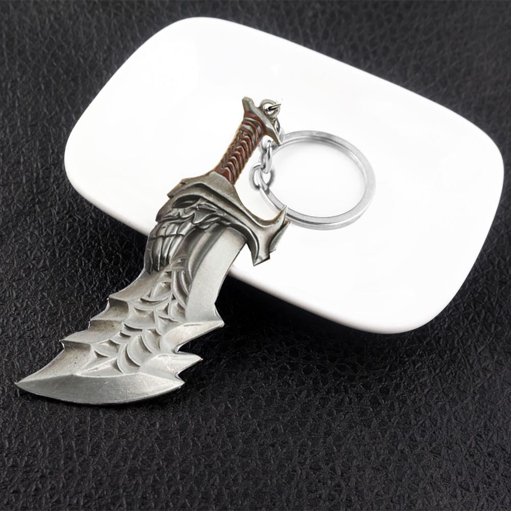 New New God of War 4 Kratos sword Keychain Pendant keyring jewelry men and women car key chain Accessories - Scarefacelion’s Meme Shop  