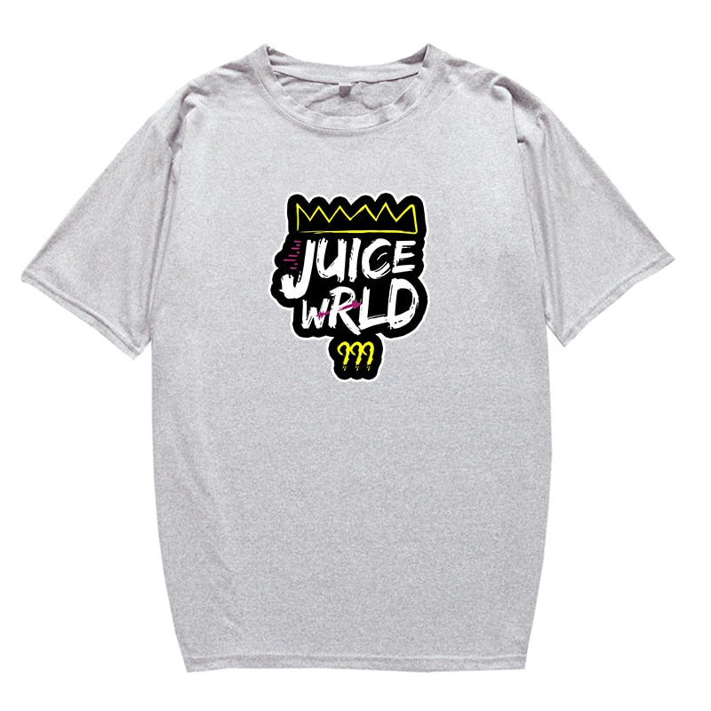 New Juice Wrld Printed Hipster Boy and Girls Kawaii Styles Summer O Round Breathable T-shirt for Men Size XS-4XL - Scarefacelion’s Meme Shop  