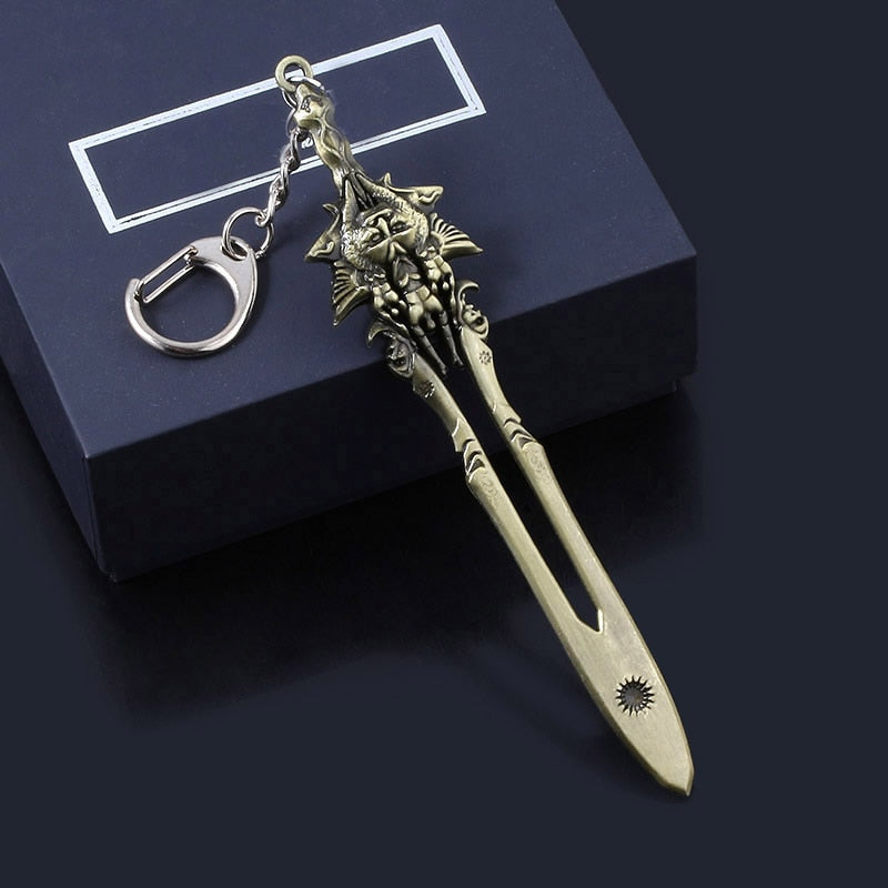 New New God of War 4 Kratos sword Keychain Pendant keyring jewelry men and women car key chain Accessories - Scarefacelion’s Meme Shop  