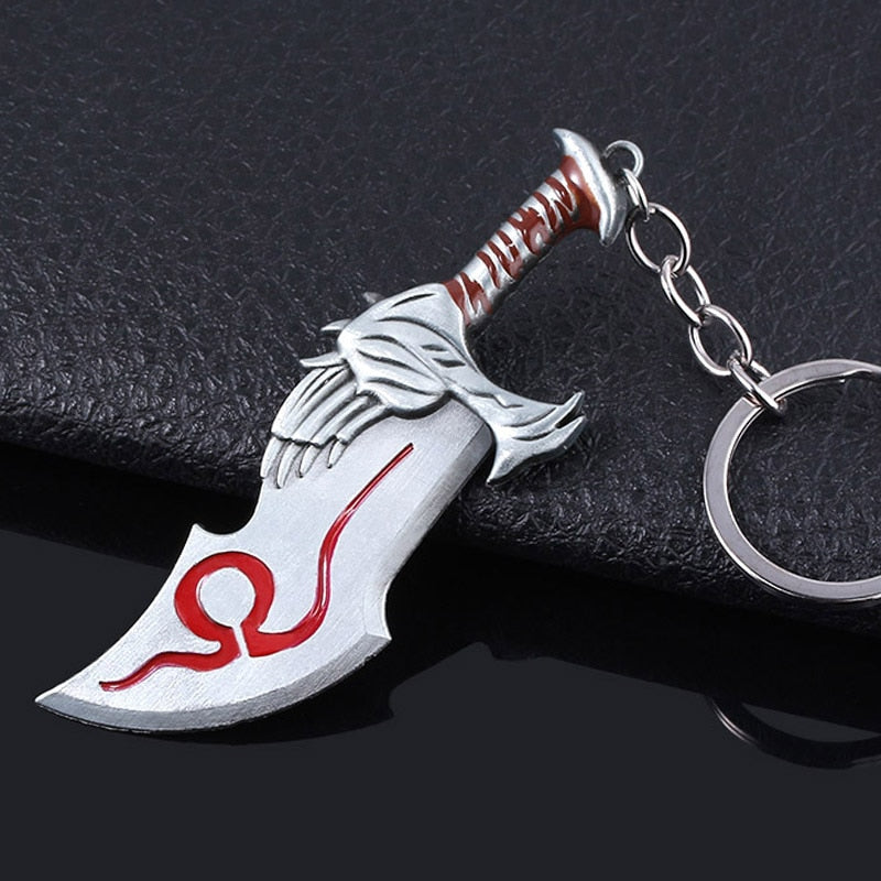 New New God of War 4 Kratos sword Keychain Pendant keyring jewelry men and women car key chain Accessories - Scarefacelion’s Meme Shop  