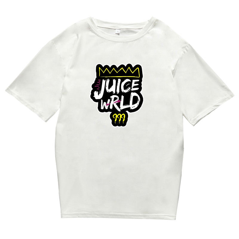 New Juice Wrld Printed Hipster Boy and Girls Kawaii Styles Summer O Round Breathable T-shirt for Men Size XS-4XL - Scarefacelion’s Meme Shop  