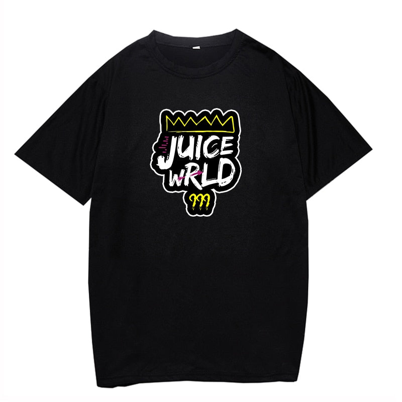 New Juice Wrld Printed Hipster Boy and Girls Kawaii Styles Summer O Round Breathable T-shirt for Men Size XS-4XL - Scarefacelion’s Meme Shop  