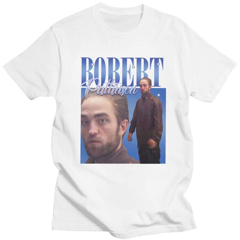 Funny Robert Pattinson Standing Meme T Shirt Men Pre-shrunk Cotton Tee Tops Rob Tshirts Short Sleeved Fashion T-shirt Merch - Scarefacelion’s Meme Shop  