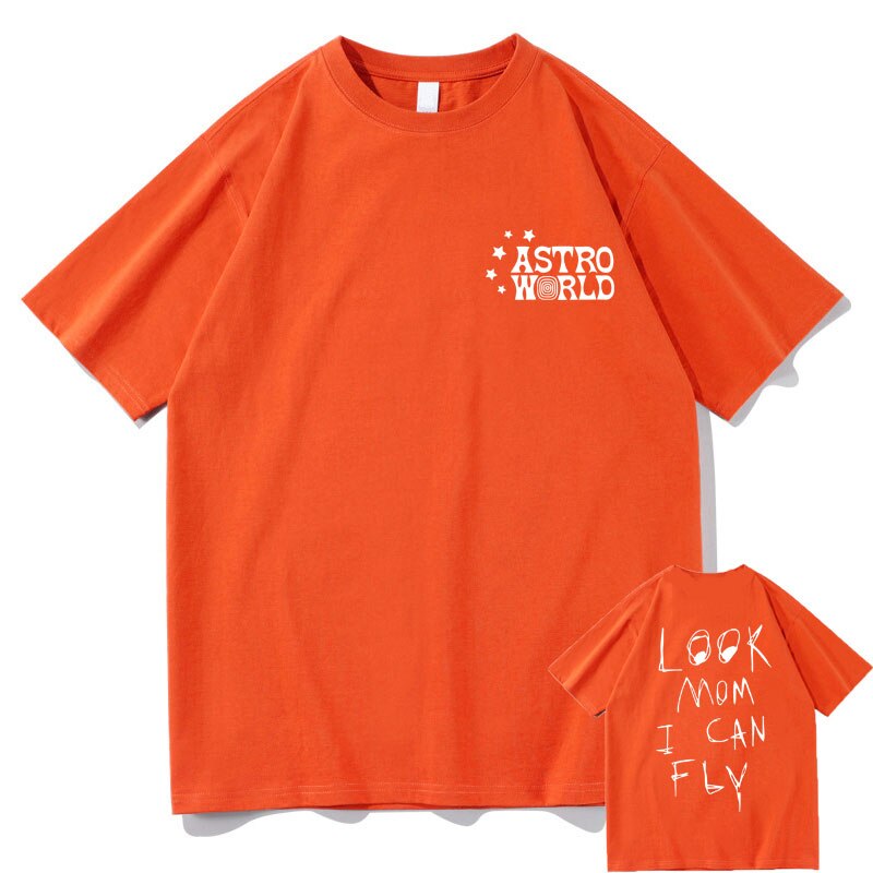 Astro World “Look Mom I Can Fly” Graphic T-Shirt