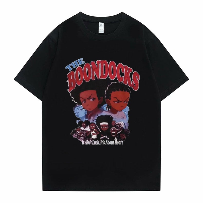 The Boondocks Huey and Riley T-Shirt