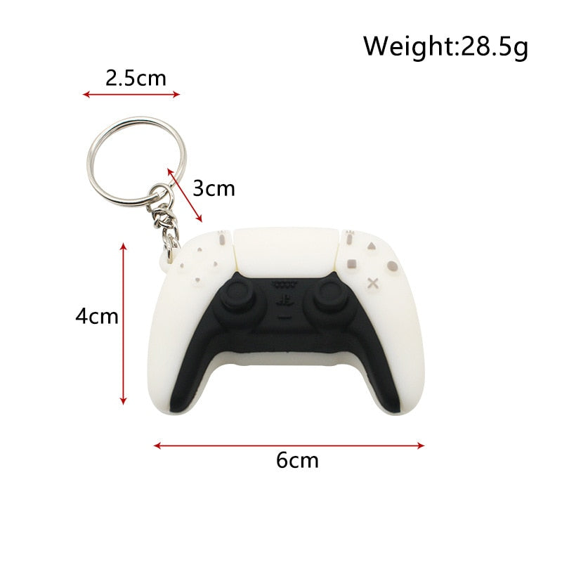 Ps5 Simulation Drop Glue Console Game Handle Key Chain Boys Like Pendant Simple Tide Play Hanging Ornaments Gifts - Scarefacelion’s Meme Shop  