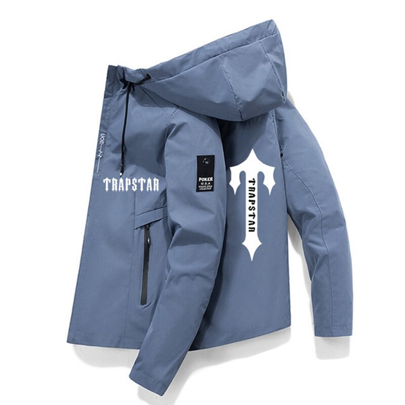 Trapstar Clothing Outdoor Camping Hiking Jacket Autumn And Winter New Men's Breathable Hoodie Windbreaker Adventure Jacket