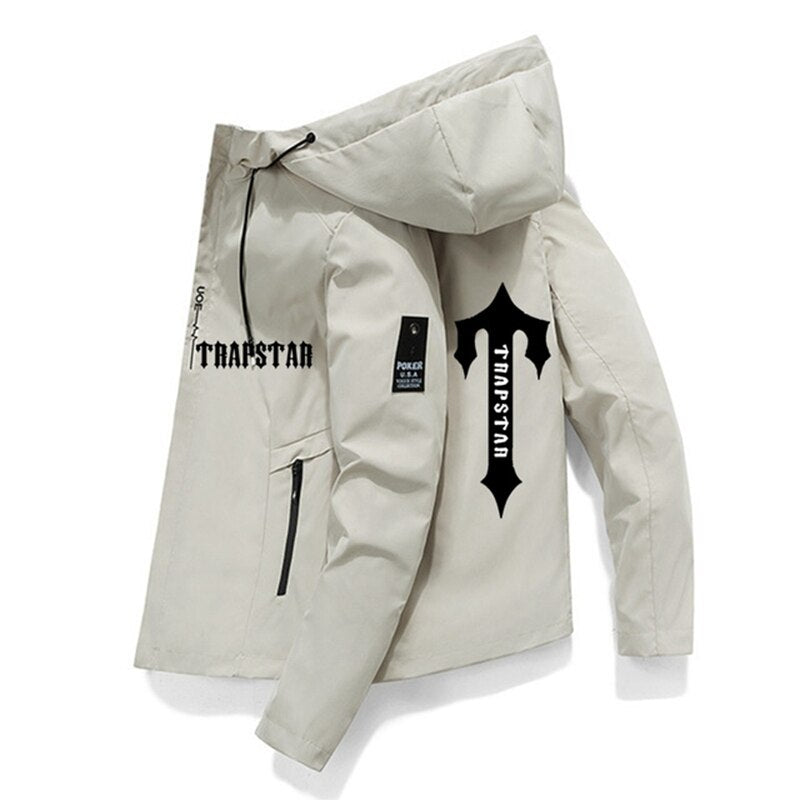 Trapstar Clothing Outdoor Camping Hiking Jacket Autumn And Winter New Men's Breathable Hoodie Windbreaker Adventure Jacket