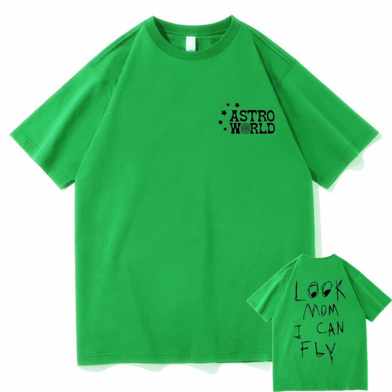 Astro World “Look Mom I Can Fly” Graphic T-Shirt