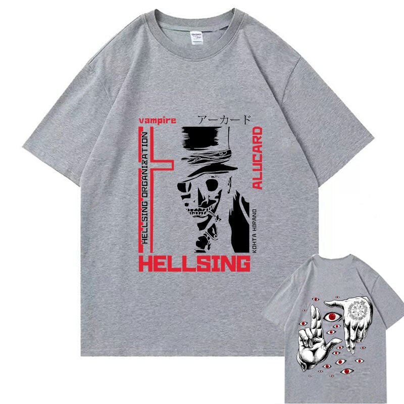 Anime Hellsing Alucard Vampire Hunter T-Shirt