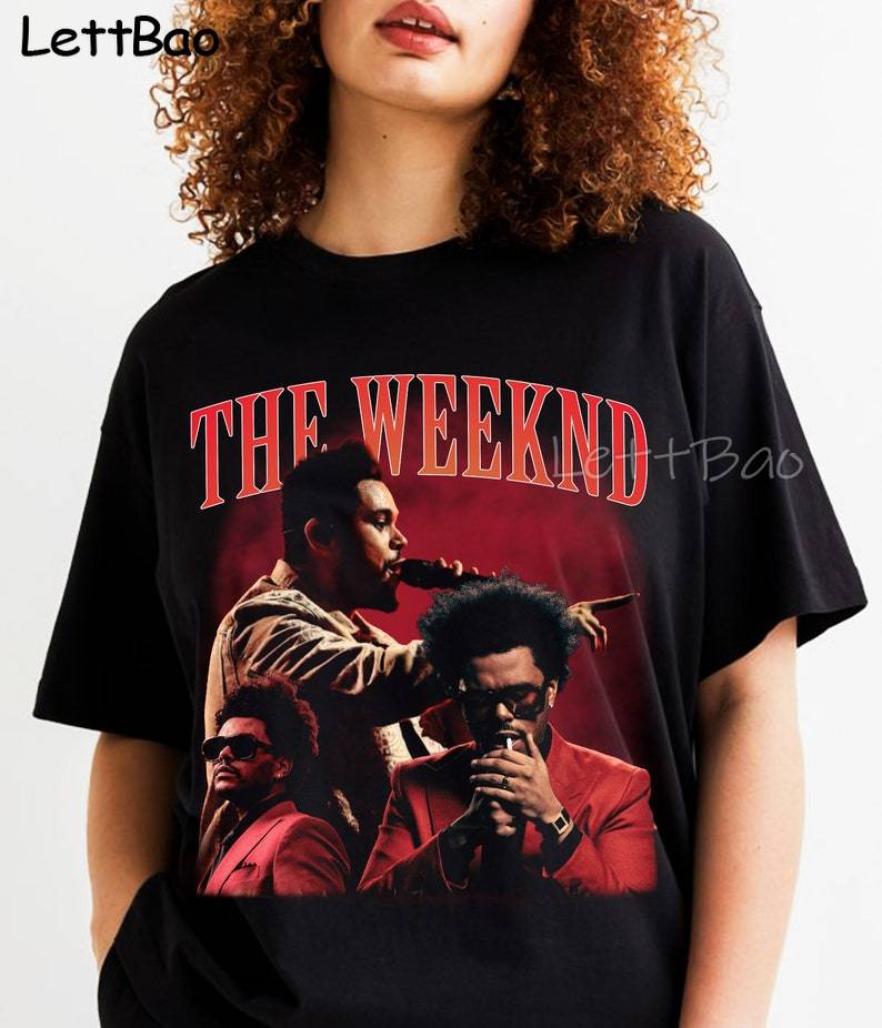 The Weeknd T Shirt Vintage Retro 90s After Hours T-shirt Graphic Cotton Men T Shirt New TEE TSHIRT Hip Hop Womens Tops Summer - Scarefacelion’s Meme Shop  