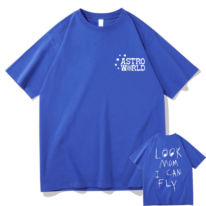 Astro World “Look Mom I Can Fly” Graphic T-Shirt