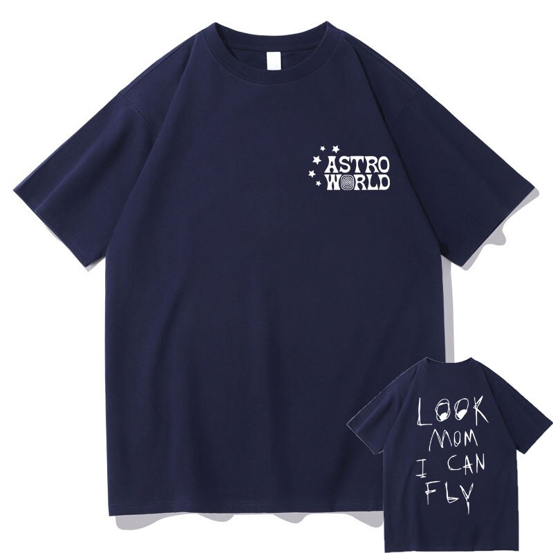 Astro World “Look Mom I Can Fly” Graphic T-Shirt