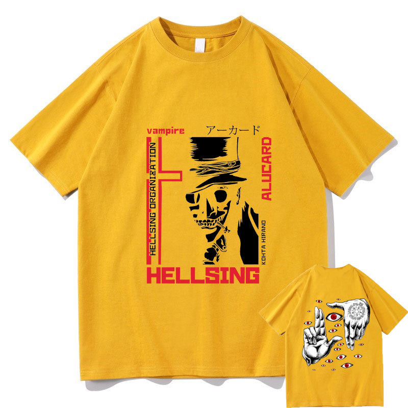 Anime Hellsing Alucard Vampire Hunter T-Shirt