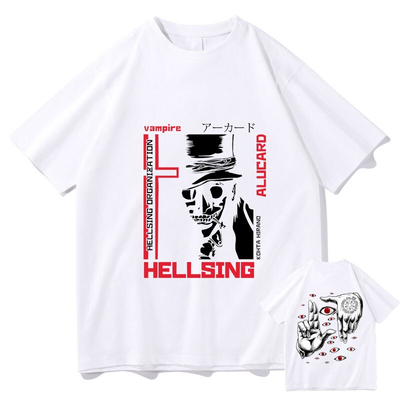 Anime Hellsing Alucard Vampire Hunter T-Shirt